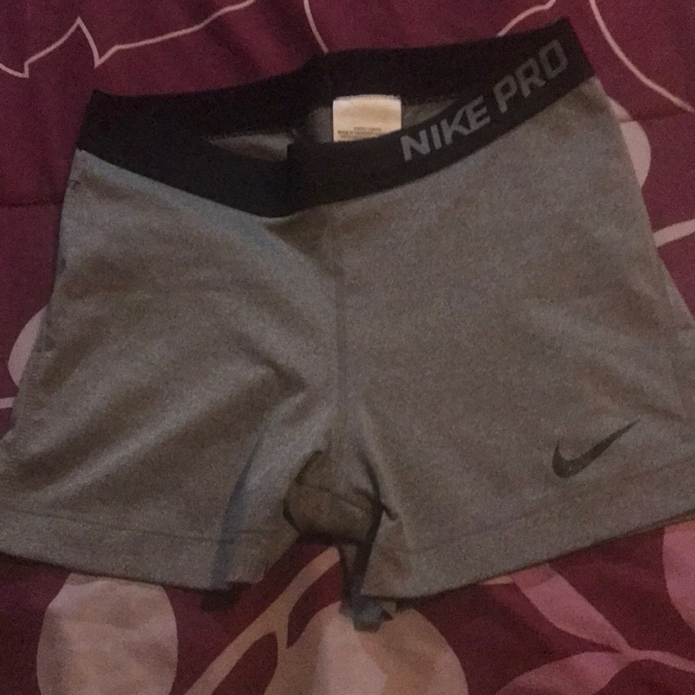 Nike pro compression shorts